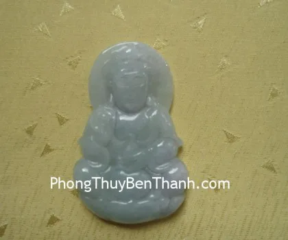Mặt thánh giá có chúa giêsu ngọc phỉ thuý S590