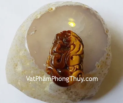 Mặt 12 con giáp ngọc Phỉ Thúy trong (Sửu) FS6886-2